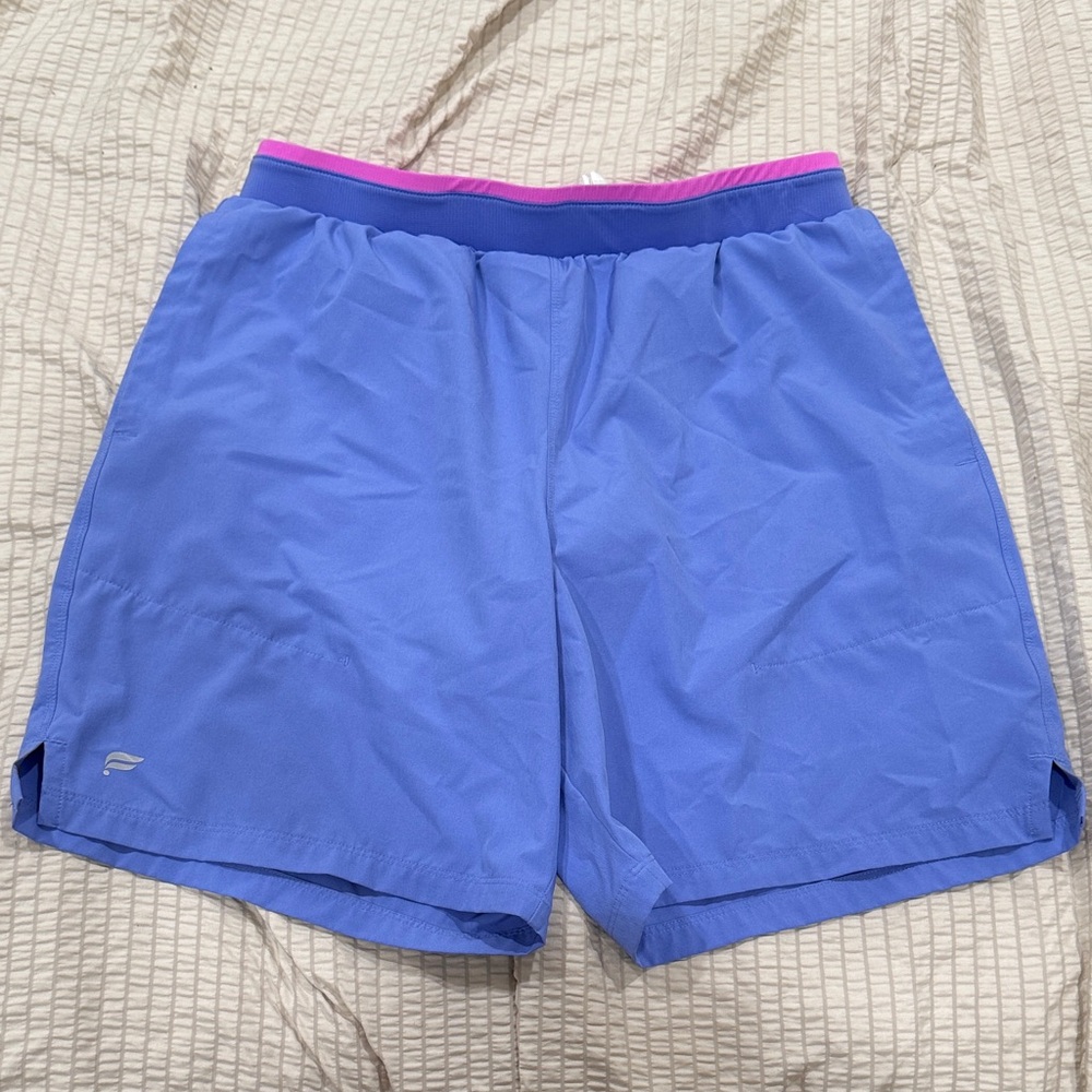 Fabletics Pink and Blue Active Shorts